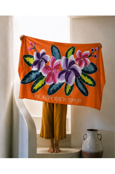Personalized Hand Painted Rayon Sarong